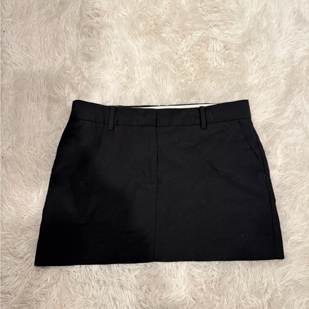 Mango Mini black skirt